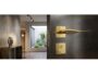 Maniglia kind Q H6 rosetta quadra d.50x50x6h bocchetta foro chiave varie finiture | KTS - immagine 11